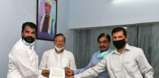 मुख्यमंत्री सहायता कोष (कोविड-19 राहत कोष) एवं राहत सामग्री के लिए एक करोड़ का सहयोग :ऊर्जा मंत्री को रीन्यू पावर प्राइवेट लिमिटेड ने सौंपा आशय पत्र dr bulaki das kalla