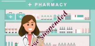 अनियमितताओं के चलते दवा दुकानों के लाइसेंस निलम्बित