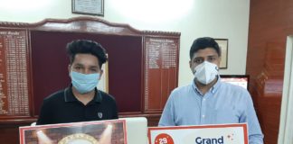 आयुष्मान स्पोर्ट्स इक्विपमेंट कंपनी का हुआ शुभारंभ kumar pal gautam