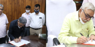 डाॅ. विनोद कुमार सिंह ने किया महाराजा गंगासिंह युनिवर्सिटी के कुलपति का पदभार ग्रहण VC MGSU