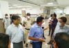 नव नियुक्त जिला कलेक्टर नमित मेहता ने कोविड-19 सुपर स्पेशलिटी हाॅस्पिटल का किया निरीक्षण namit mehta