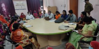 परिवार नियोजन के लिए प्रेरित करने हेतु आंगनबाड़ी कर्मियों की कार्यशाला का आयोजन