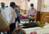 घायलों से मिलने अस्पताल पहुंचे जिला कलक्टर व पुलिस अधीक्षक, उपचार व्यवस्था का लिया जायजा