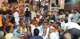 रियासतकालीन परमपरा के अनुसार शाकद्वीपीय मग ब्राह्मण समाज ने कुल देवी नागणेची जी माताजी को खिलाई इत्र गुलाल से होली