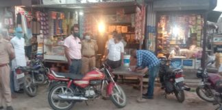 कोरोना एडवाइजरी की अवहेलना करने वालों के खिलाफ़ जिले भर में काटे चालान जिला कलक्टर के निर्देश पर देर रात हुई कार्यवाही