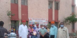 पांच दिव्यांग लाभार्थियों को मिली स्कुटी