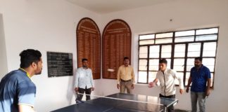 राजकीय जिला स्टेडियम में टेबल टेनिस सुविधाएं शुरू