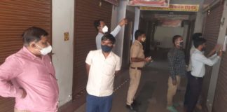 कोविड एडवाइजरी की अवहेलना पर श्रीडूंगरगढ़ में सघन कार्यवाही मार्केट की 86 दुकानें सीज शराब की दुकान और रेस्टोरेंट के खिलाफ किया चालान