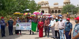 एनसीसी की 7 राज बटालियन ने चलाया जागरूकता अभियान नो मास्क, नो मूवमेंट की लिए किया प्रेरित