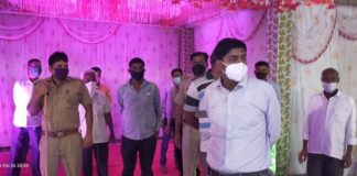 विवाह समारोह स्थल पर कोरोना गाइडलाइन का उल्लंघन करने वालों के विरूद्ध हुई कार्यवाही, जुर्माना वसूला