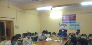 मुख्यमंत्री ने कोविड प्रबन्धन के संबंध में ली वीसी जिला स्तर पर जिला कलक्टर, पुलिस अधीक्षक, नगर परिषद सभापति के साथ ही अन्य अधिकारी रहे उपस्थित
