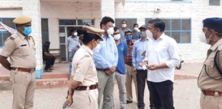 जिला कलक्टर एवं पुलिस अधीक्षक ने मूण्ड़वा शहर का किया दौरा वैक्सीनेशन, चिरंजीवी योजना तथा विवाह समारोह पर विशेष नजर रखने के दिए निर्देश