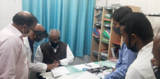 राज्य मानवाधिकार आयोग के अध्यक्ष व्यास ने किया चिकित्सालय का निरीक्षण, देखी चिकित्सा व्यवस्थाएं, मरीजों से ली उपचार की जानकारी