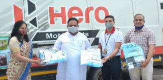 राजस्थान सतर्क है चिकित्सा एवं स्वास्थ्य मंत्री को सौंपे 500 पीपीई किट