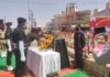 स्वर्णीम विजय वर्ष की विजय मशाल पहुंची नागौर एनसीसी कैडेटस ने गार्ड आॅफ आॅनर दिया शहीद स्मारक पर पुष्पचक्र चढ़ाकर दी वीर शहिदों को श्रद्धांजलि