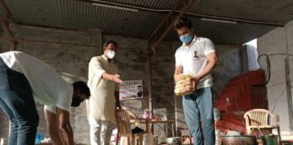 जनता रसोई से लगातार 13वे दिन भी जारी रहा भोजन वितरण