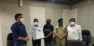 पोती के जन्मदिवस पर भेंट की आॅक्सीजन कंसंट्रेटर