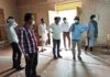 नगर परिषद सभापति हरिवल्लभ कल्ला व जिला परिषद मुख्यकार्यकारी अधिकारी नारायणसिंह चारण ने किया कोविड केयर सेंटर का निरीक्षण
