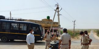 तहसीलदार एवं थानाधिकारी ने किया शहर-गांवों का दौरा, कोराना गाईडलॉईन की पालना के तहत किया औचक निरीक्षण