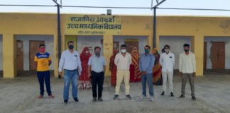 ग्राम पंचायत मुख्यालय पर शुरू हुए क्वारेंटीन सेंटर तहसीलदार गौड ने किया क्वारेंटीन सेंटर का निरीक्षण