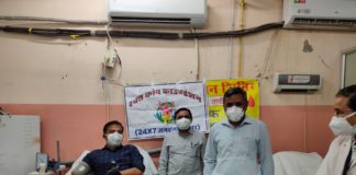 डॉ जितेंद्र कुमार सोनी ने दिखाई सदाशयता 75 वीं बार रक्तदान करके दी प्रेरणा रक्तकोष फाउंडेशन के संस्थापक हैं डॉ. सोनी