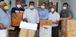सरकार कर रही बेहतर कोविड प्रबन्धन, संस्थाओं का सहयोग अनुकरणीय इंडियन रेडक्रॉस सोसाइटी ने दी राहत सामग्री