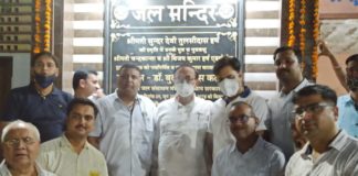 जलदाय मंत्री डॉ. कल्ला ने किया जल मन्दिर का उद्घाटन रोटरी क्लब की प्रेरणा से स्व. श्रीमती सुंदर देवी तुलसीदास हर्ष की स्मृति में किया गया निर्माण