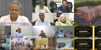 जोधपुर जिले में 20 विकास कार्यों का लोकार्पण एवं शिलान्यास जनता से किए वादेे पूरा करने के लिए समर्पण से जुटी है सरकार ः मुख्यमंत्री