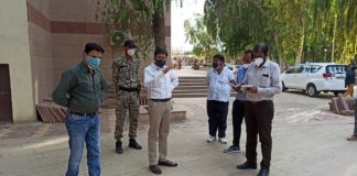 जिला कलक्टर एवं न्यास अध्यक्ष ने देखे यूआईटी के विकास कार्य गांधी काॅर्नर, एडवेंचंर विंग और साइकिल ट्रेक निर्माण स्थल का लिया जायजा