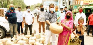 निर्जला एकादशी : 101 मटकियों का किया वितरण