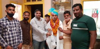 अशोक गहलोत फेन्स क्लब ने किया मनोनीत पार्षद तंवर का अभिनन्दन