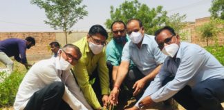 राजकीय किशोरगृह परिसर में किया पौधरोपण
