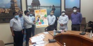 जिला कलक्टर ने सांझी पहल बाल विवाह मुक्त जैसलमेर स्टीकर का विमोचन किया