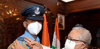 राज्यपाल के नये एडीसी श्री राहुल भार्गव ने पदभार संभाला