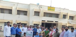 कृषि भवन परिसर में लगाए पौधे