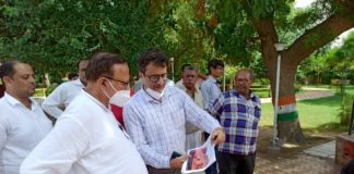 ऊर्जा मंत्री ने लक्ष्मीनाथ मन्दिर और रविन्द्र रंगमंच परिसर में विकास कार्यों का किया अवलोकन