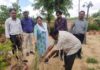 इंजीनियर दिवस के उपलक्ष में नगर विकास न्यास द्वारा किया गया पौधारोपण