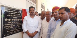 उच्च शिक्षा मंत्री भँवर सिंह भाटी ने दासौड़ी में एक करोड़ रुपये से अधिक राशि के विकास कार्यों का किया लोकार्पण