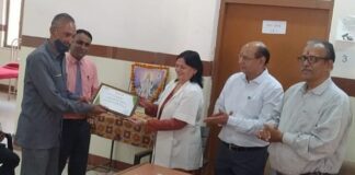 मेडिकल कॉलेज के पूर्व छात्र ने पीबीएम अस्पताल के विकास कार्य के लिए दिया 60 लाख रूपए का योगदान