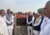 कांग्रेस सरकार ग्रामीण विकास के प्रति प्रतिबद्ध-बेनीवाल : पूर्व मंत्री वीरेन्द्र बेनीवाल ने किया कागासर में ग्राम पंचायत भवन का शिलान्यास