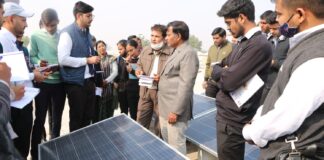 कृषि व्यवसाय में अक्षय संसाधन आधारित अवसर’ विषयक दो दिवसीय प्रशिक्षण सम्पन्न