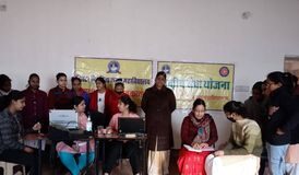 सिस्टर निवेदिता कन्या महाविद्यालय में स्वास्थ्य जागरूगता शिविर का हुआ आयोजन