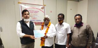 जिलिया सरपंच को किया सम्मानित