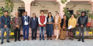 पूर्व छात्रा आईएएस डॉ प्रतिभा सिंह ने किया महाविद्यालय का अवलोकन