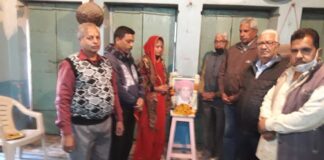शाकद्वीपीय समाज ने दी अपने लाडले भवानीशंकर शर्मा को श्रद्धांजलि