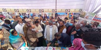 जिला प्रभारी मंत्री लालचंद कटारिया ने केक काटकर मनाई निरोगी राजस्थान अभियान की द्वितीय वर्ष गांठ