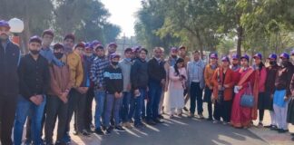 शिविरार्थियों ने किया उष्ट्र अनुसंधान केन्द्र का अवलोकन