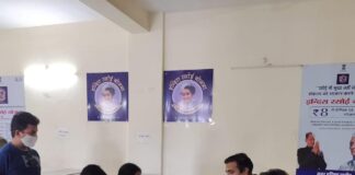 जिला कलक्टर पहुंचे इंदिरा रसोई, भोजन चख गुणवत्ता जांची