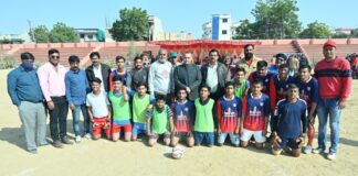 मुरली पान वाला सेवा संस्थान द्वारा जिला स्तरीय खेलकूद प्रतियोगिता का हुआ श्री गणेश