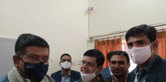 ऊर्जा मंत्री भँवर सिंह भाटी से मिलकर कृषि अधिकारी संघ ने गहलोत के नेतृत्व मे मुख्यमन्त्री के नाम सौंपा ज्ञापन